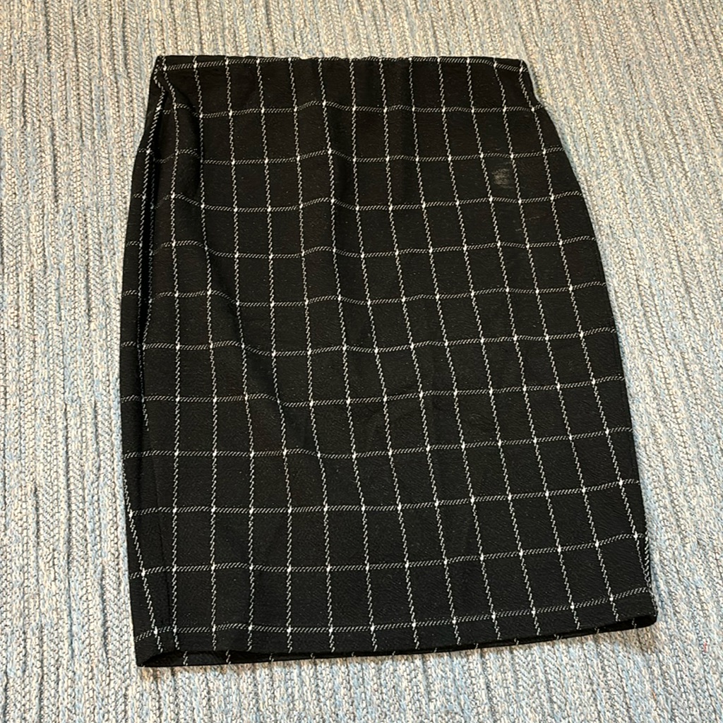 Sandwich Knit Skirt Sz L